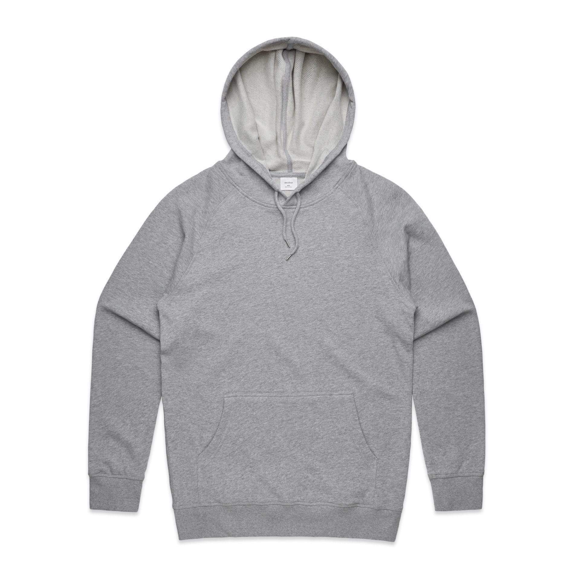 As Colour Casual Wear GREY MARLE / XSM As Colour Men's premium hoodie 5120